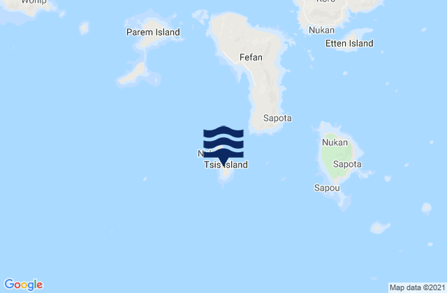 Siis Municipality, Micronesia潮水