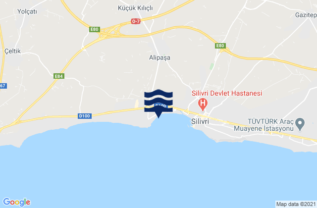 Silivri, Turkey潮水