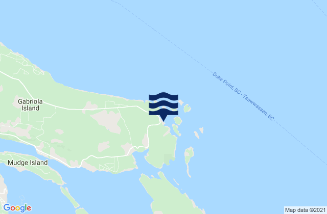 Silva Bay, Canada潮水