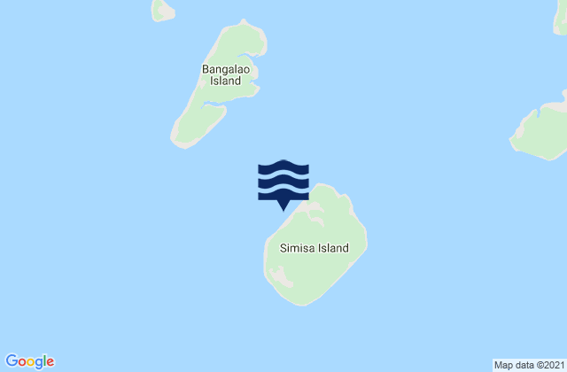 Simisa Island, Philippines潮水