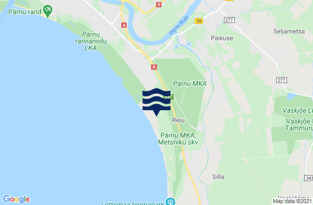 Sindi, Estonia潮水