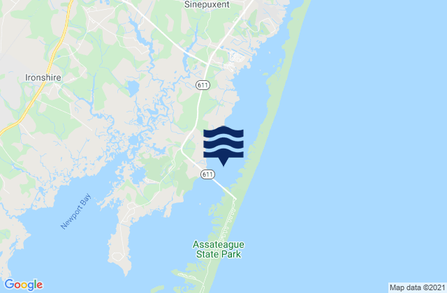 Sinepuxent Bay, United States潮水
