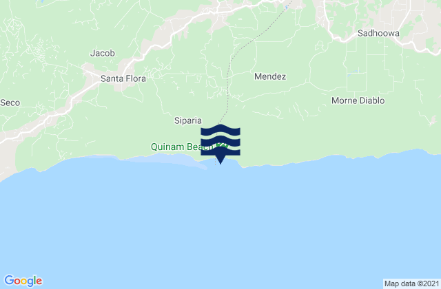 Siparia, Trinidad and Tobago潮水