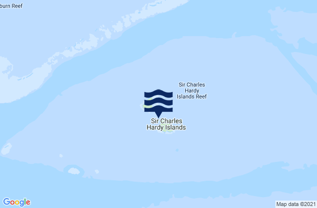 Sir Charles Hardy Islands, Australia潮水