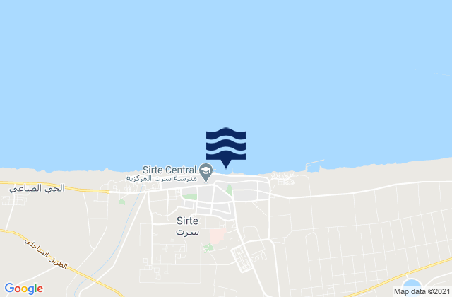 Sirte, Libya潮水