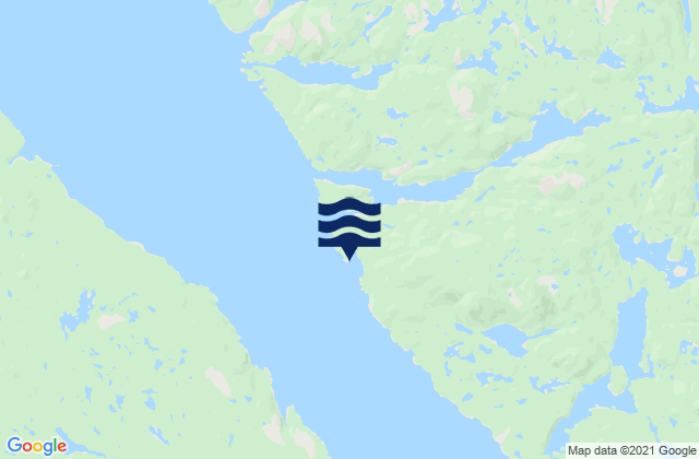 Smithers Island, Canada潮水