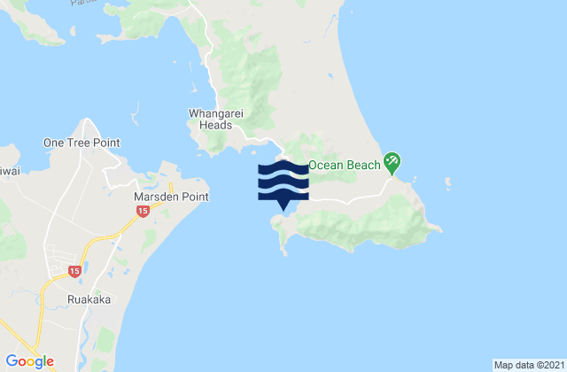 Smugglers Bay, New Zealand潮水