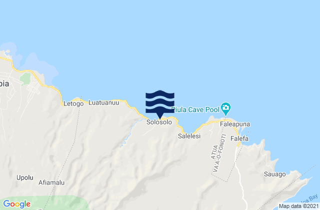 Solosolo, Samoa潮水