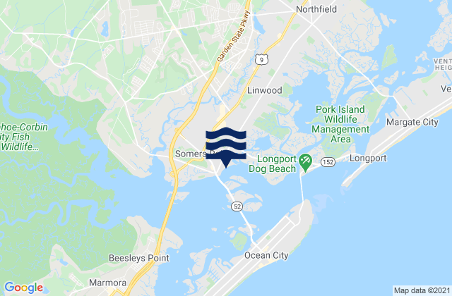Somers Point, United States潮水
