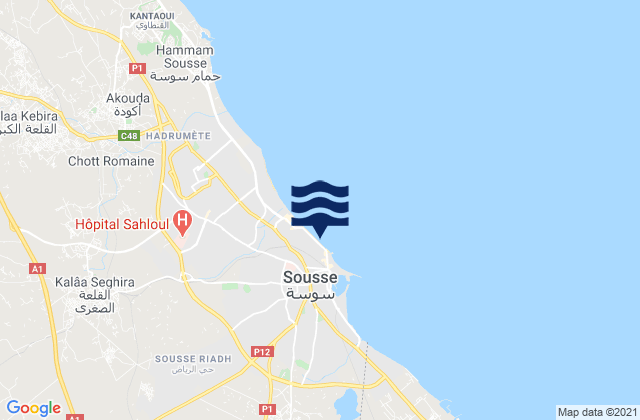 Sousse Médina, Tunisia潮水