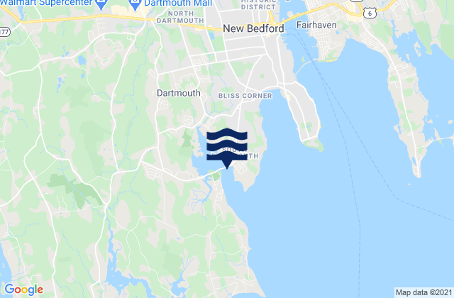 South Dartmouth, United States潮水