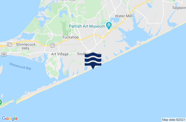 Southampton, United States潮水