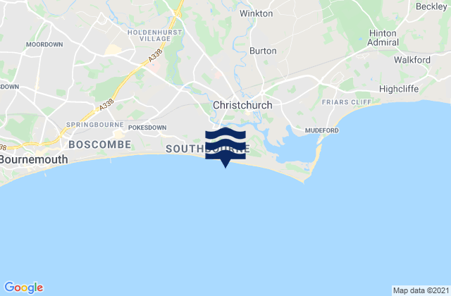 Southbourne, United Kingdom潮水