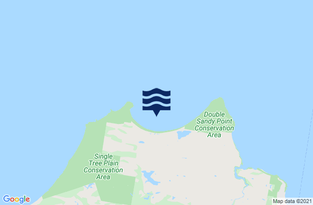 St Albans Bay, Australia潮水