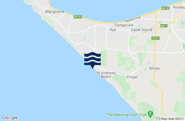 St Andrews, Australia潮水
