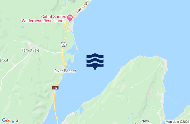 St. Anns Bay, Canada潮水