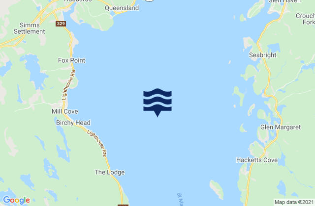 St. Margarets Bay, Canada潮水