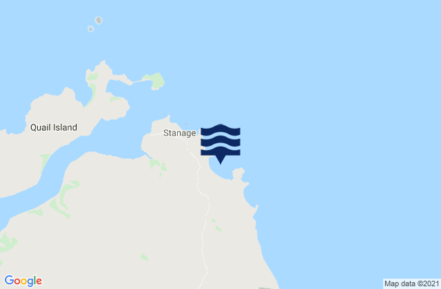 Stanage Bay, Australia潮水
