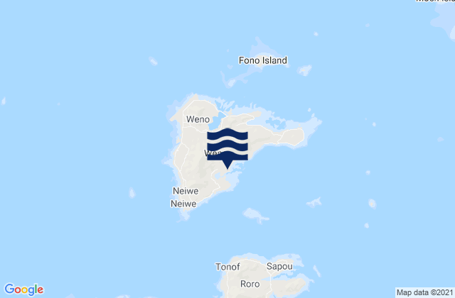 State of Chuuk, Micronesia潮水