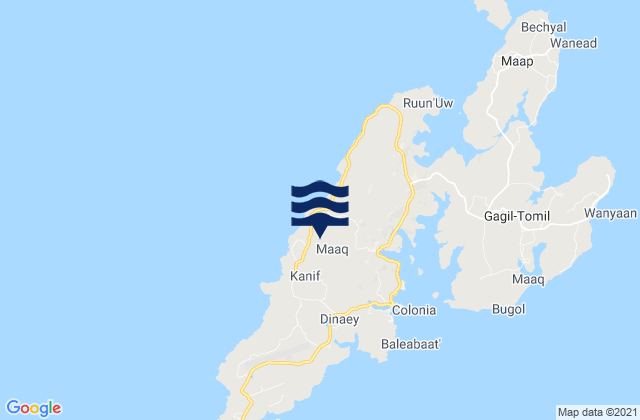 State of Yap, Micronesia潮水