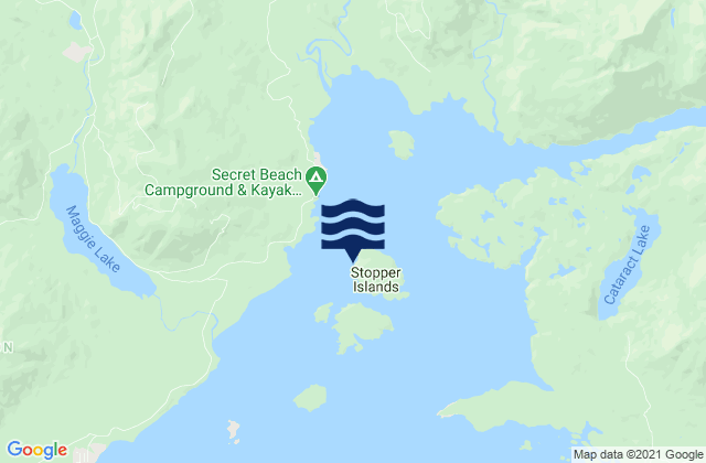 Stopper Islands, Canada潮水