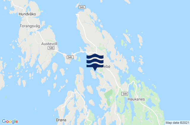 Storebø, Norway潮水