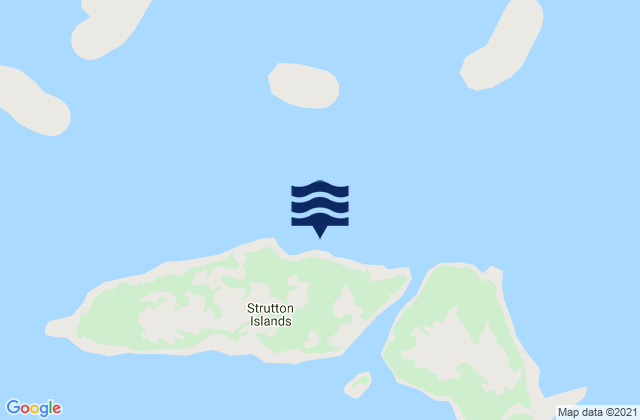 Strutton Islands, Canada潮水