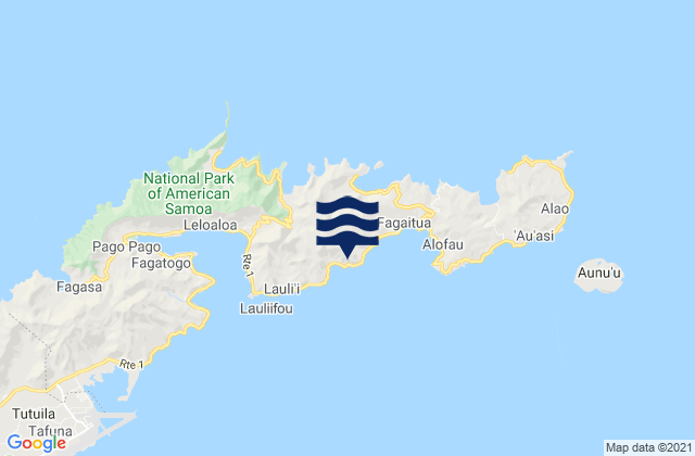 Sua County, American Samoa潮水