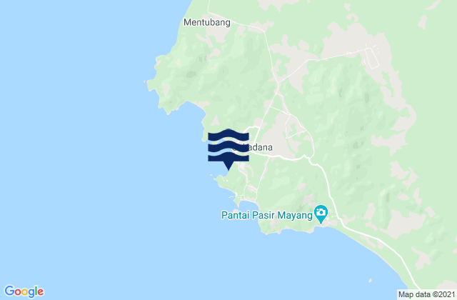 Sukadana, Indonesia潮水