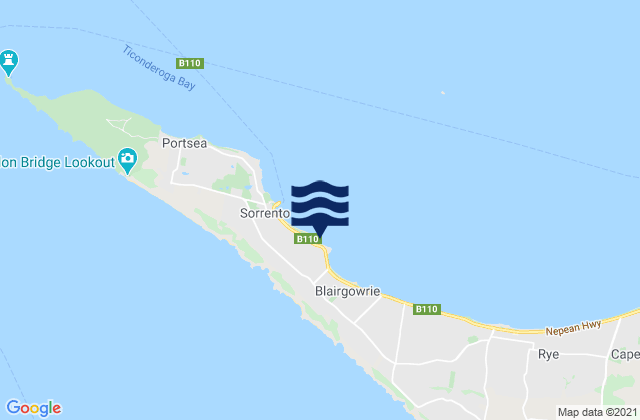 Sullivan Bay, Australia潮水