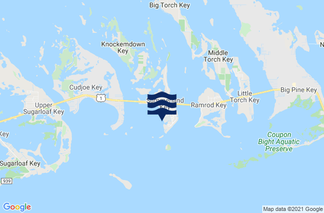 Summerland Key (Southwest Side Kemp Channel), United States潮水