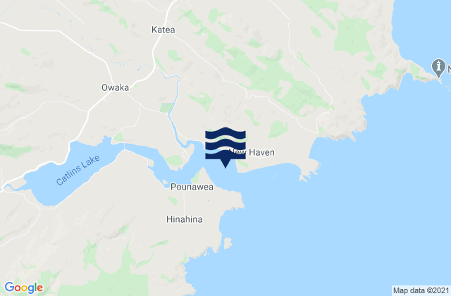 Surat Bay, New Zealand潮水
