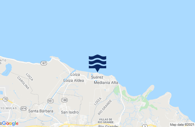 Suárez, Puerto Rico潮水
