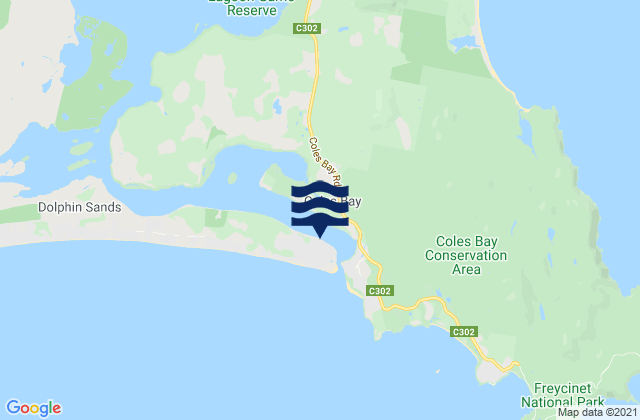 Swanwick Bay, Australia潮水