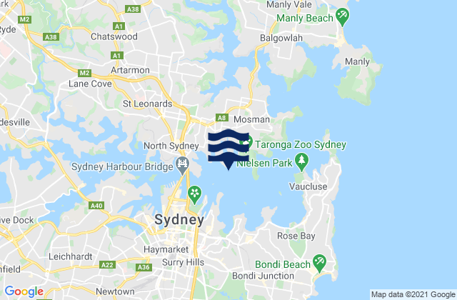 Sydney, Australia潮水