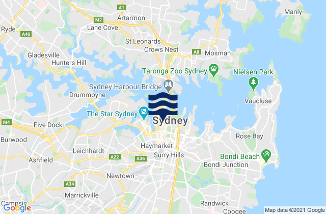 Sydney, Australia潮水