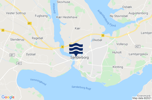 Sønderborg Kommune, Denmark潮水