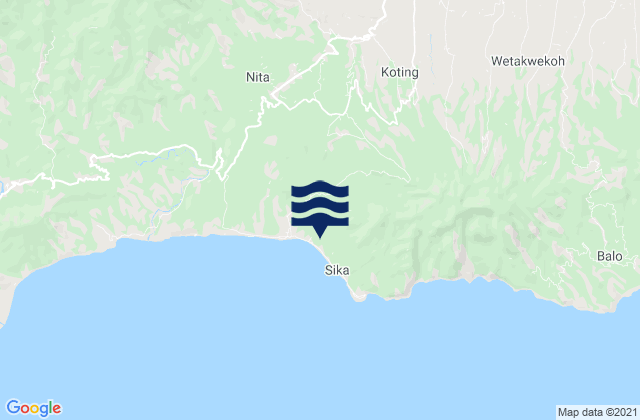 Tadabliro, Indonesia潮水