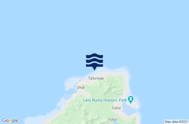 Tafunsak, Micronesia潮水