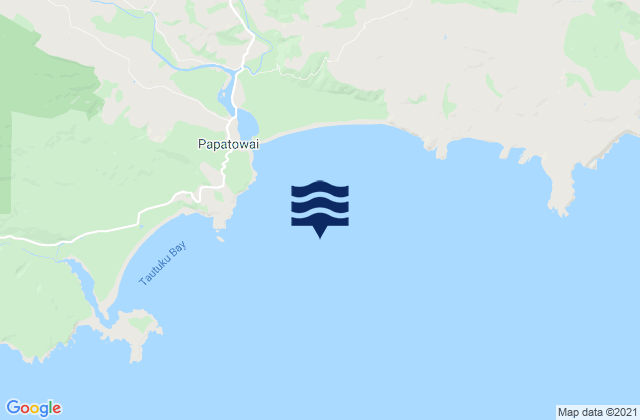 Tahakopa Bay, New Zealand潮水