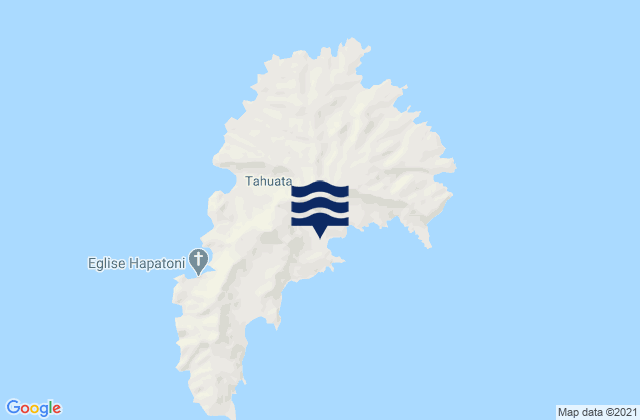 Tahuata, French Polynesia潮水