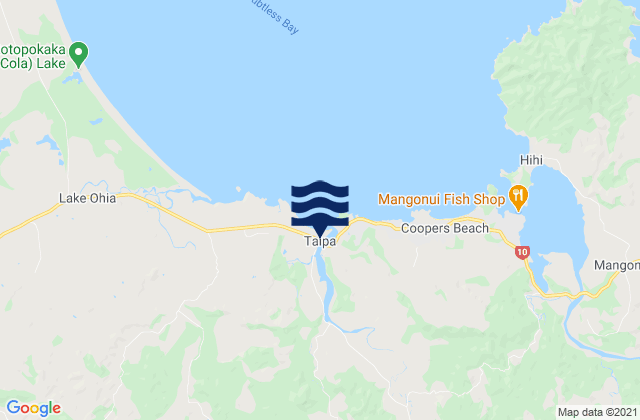 Taipa, New Zealand潮水
