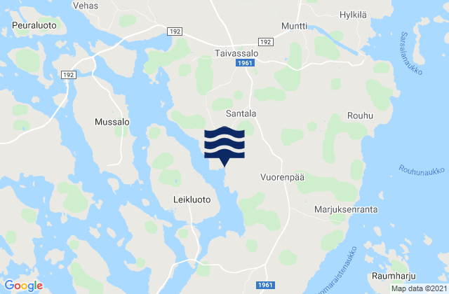 Taivassalo, Finland潮水