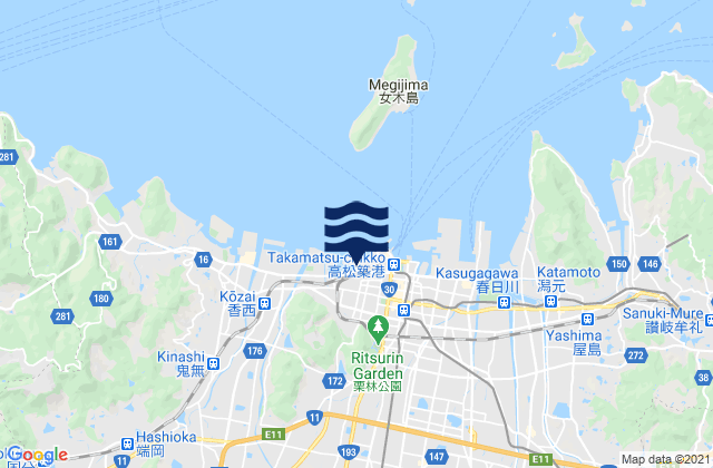 Takamatsu-shi, Japan潮水