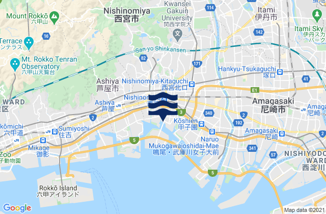 Takarazuka, Japan潮水