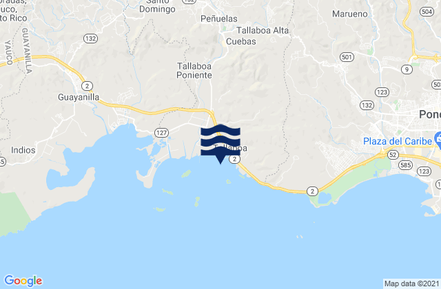 Tallaboa Alta, Puerto Rico潮水