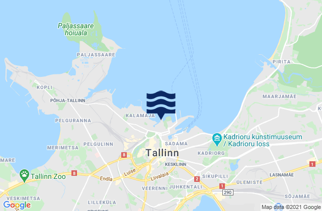 Tallinn, Estonia潮水