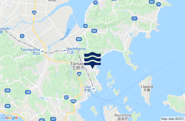 Tamano Shi, Japan潮水