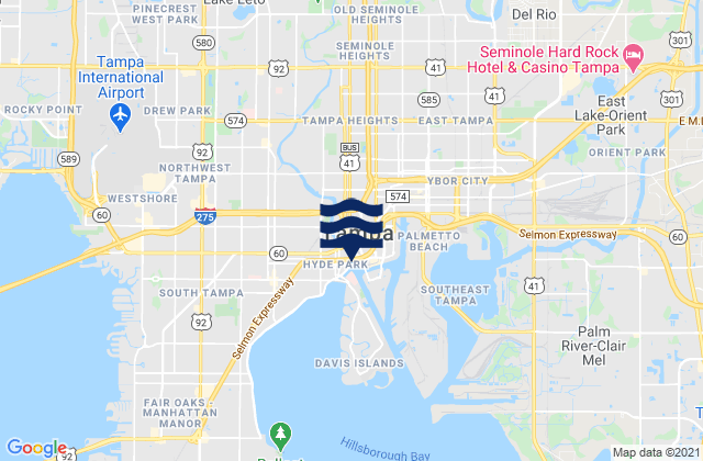 Tampa, United States潮水