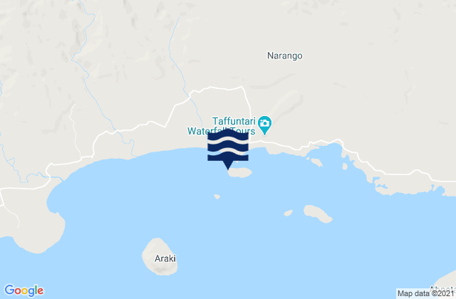 Tangao, New Caledonia潮水